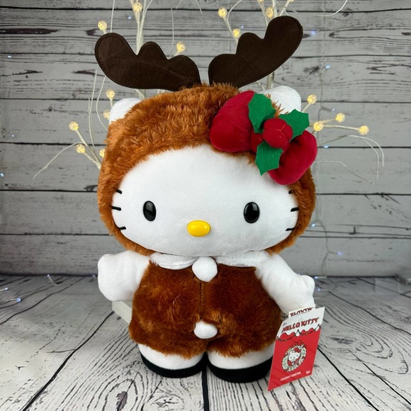 Hello Kitty Holiday Hello Kitty Christmas Reindeer Greeter Poshmark
